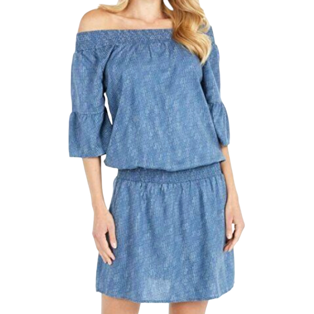NEW prAna BLUE SPRINKLE LENORA DRESS SIZE XS W31180401